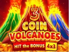 3 Coin Volcanoes sur Casino Peaches