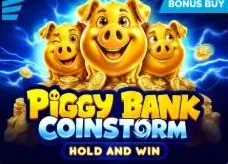 Piggy Bank: Coinstorm sur Casino Peaches