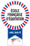 logo ecole francaise equitation